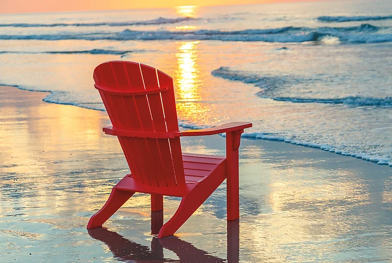 chair on a beach