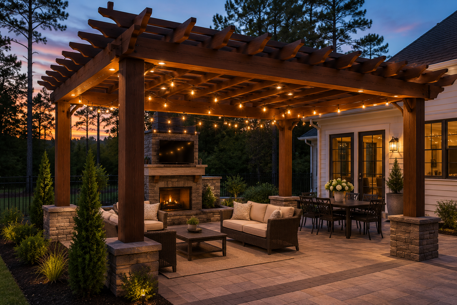Custom Pergola Design in Southern Pines NC What to Expect