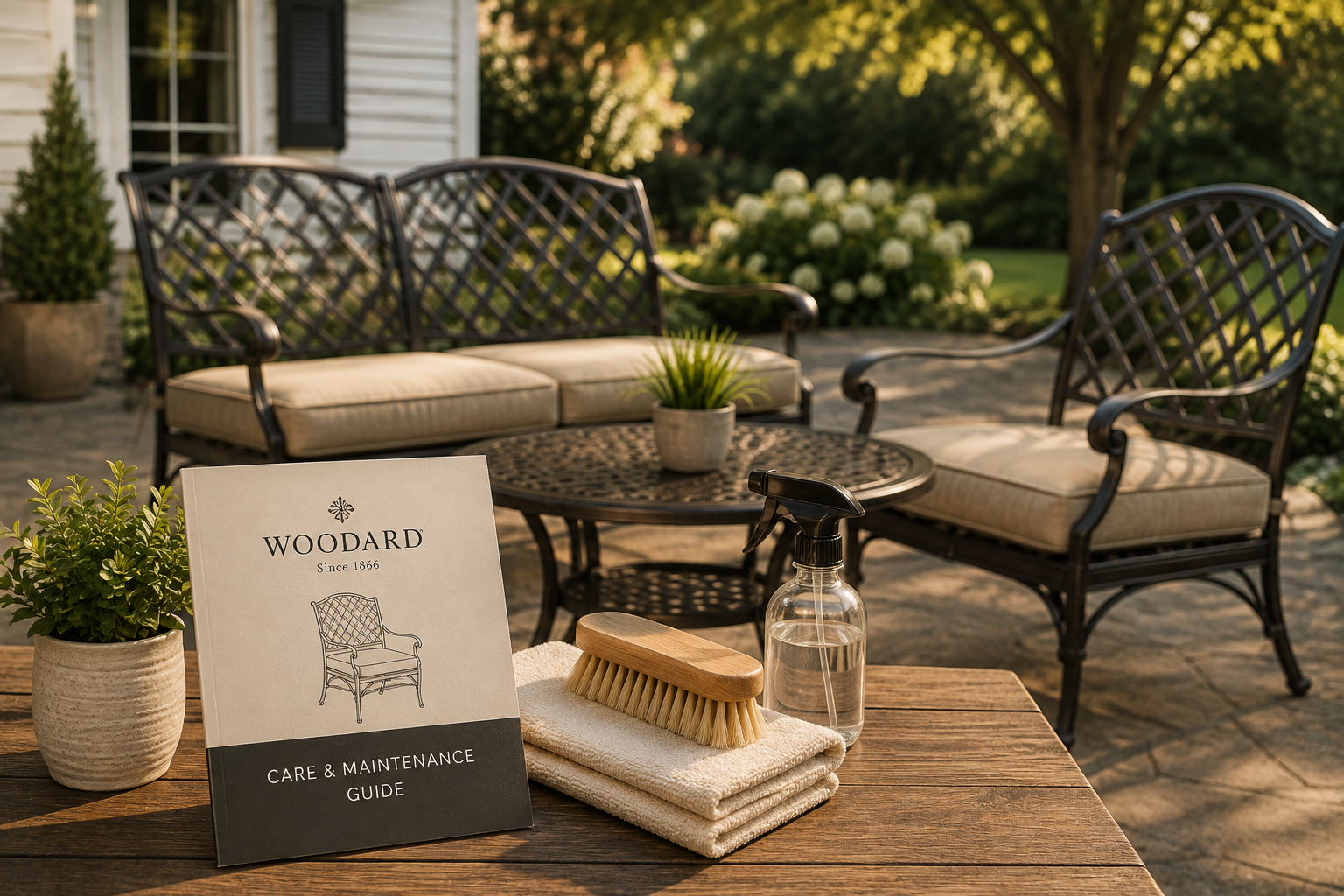 Woodard Outdoor Furniture Care Guide | Keep It Looking New for Years - GreyFox Outdoor
