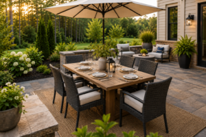 How to Choose the Right Outdoor Dining Set for Your NC Patio Size