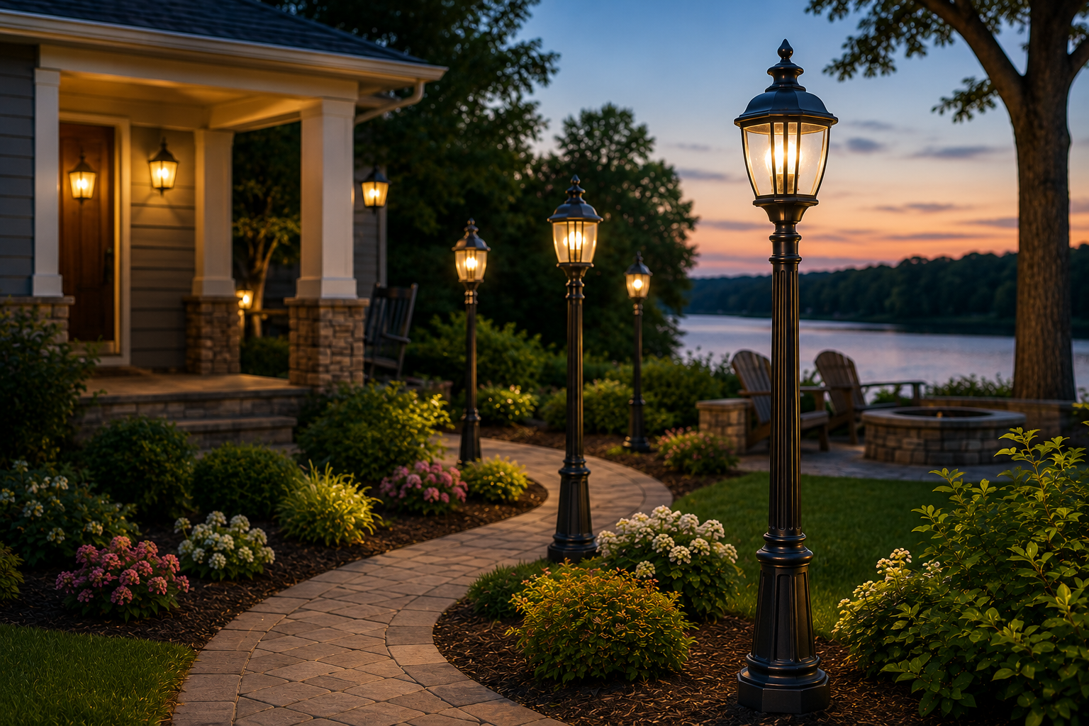 How to Choose the Right Outdoor Lamp Post for Your NC Backyard