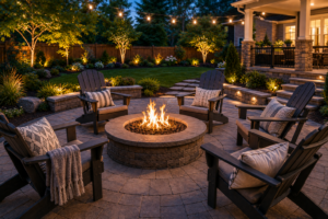 Fire Pit Size & Placement Guide - How Far From Your House? - GreyFox Outdoor