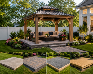 Gazebo Buying Guide - Right Size & Foundation for NC Yards - GreyFox Outdoor